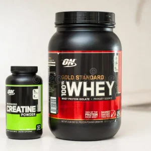 kiev-ukraine-may-two-optimum-nutrition-whey-protein-gold-standard-products-strawberry-flavor-creatine-powder-stand-188118130